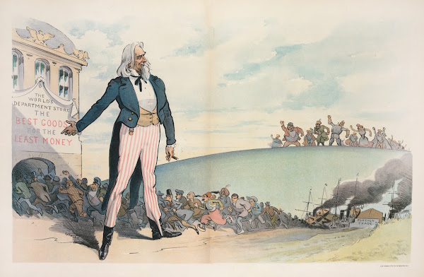Let the foreigner rage 1901