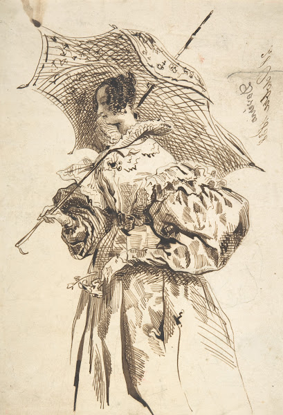 Lady with a Parasol 1838