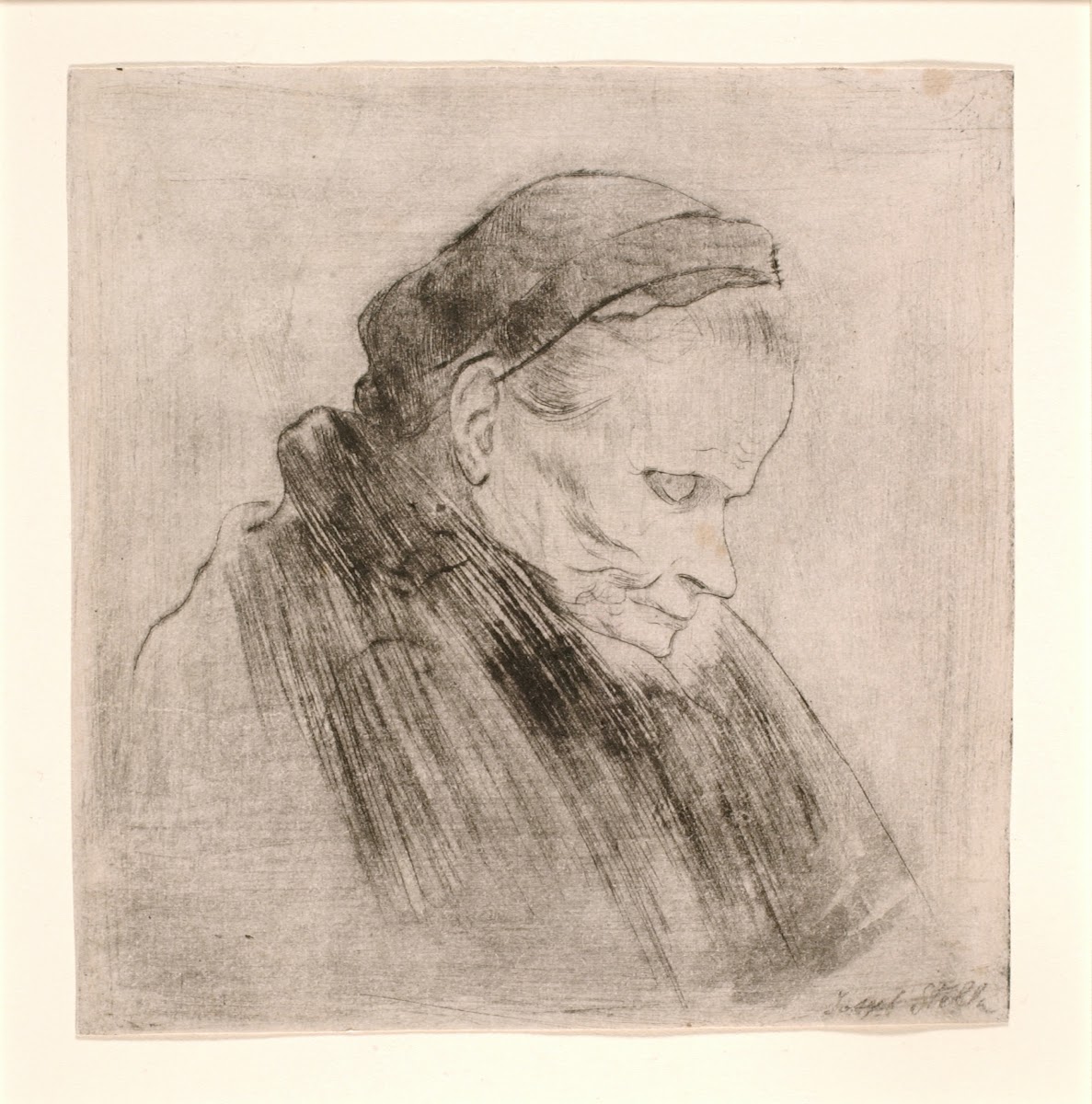 Sleeping Woman ca 1910
