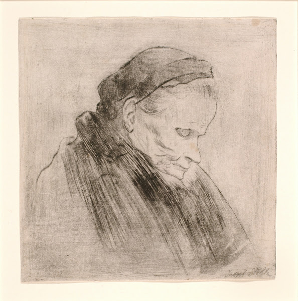 Sleeping Woman ca 1910