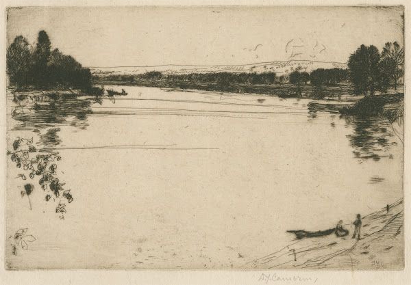 The Tweed at Coldstream 1905