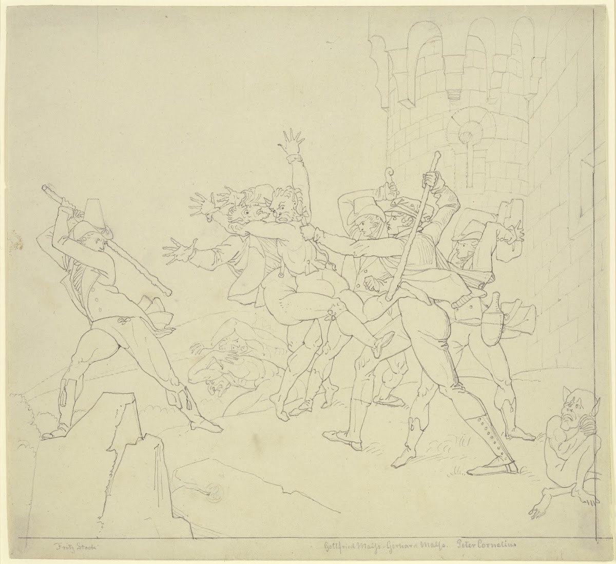 Die Schlacht bei Königstein Taunusreise 1811