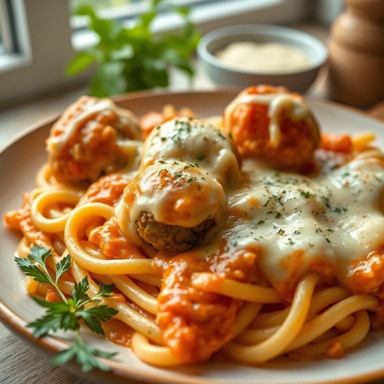 Creamy Swedish Meatball Pasta Bake for Easy Dinners: Quick & Comforting