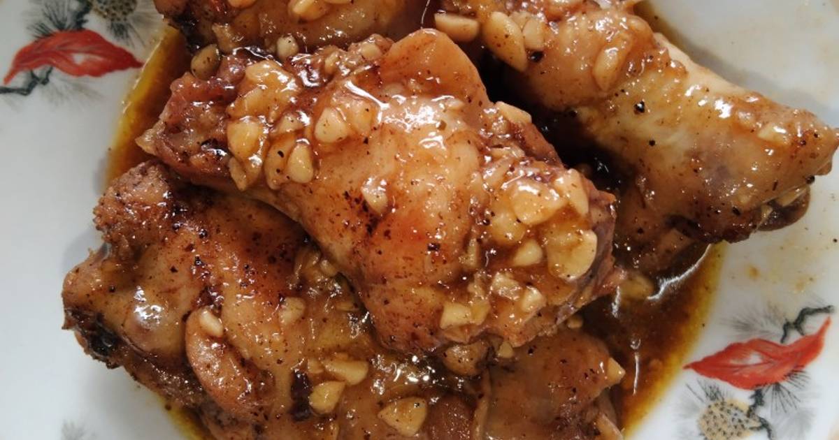 Gà rô ti nước dừa ngũ vị hương