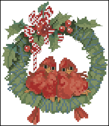 CMP TK126 Holiday Nestings Merry Wreath