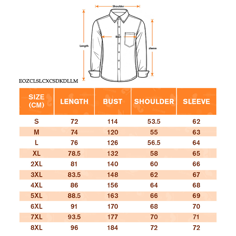 AOP EO Long Sleeve Shirt Regular Double Collar With Pocket – Linglong Linen Fabric