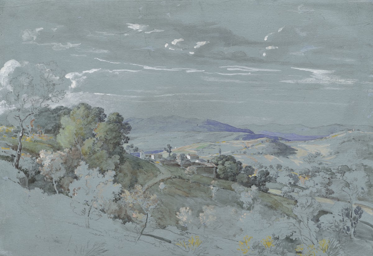 The Hills of Umbria near Perugia 1830 1832