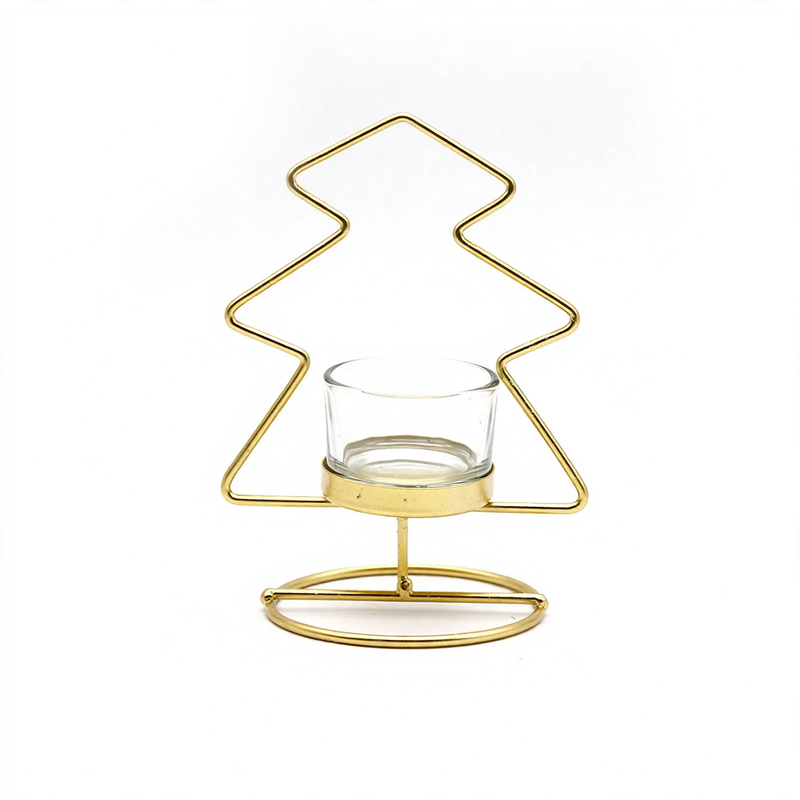 Iron Candle Holder, Modern Design