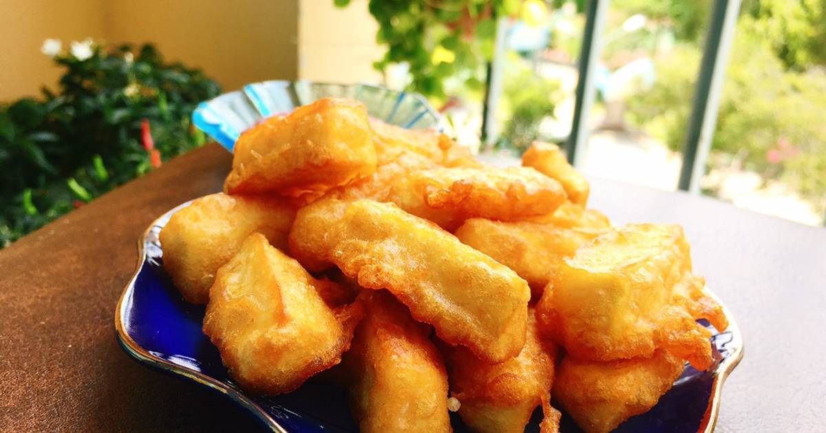 Sake chiên giòn