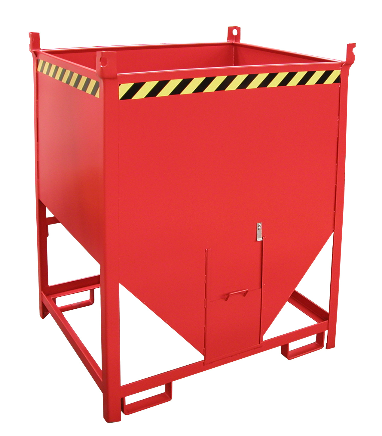Silocontainer SGS 100, gelakt, Vuurrood