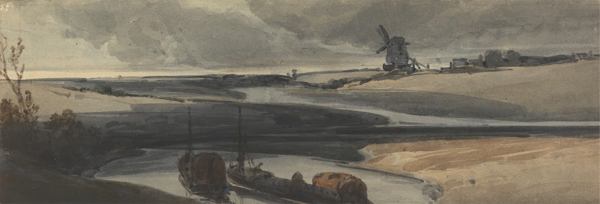 A French Canal Scene 1810