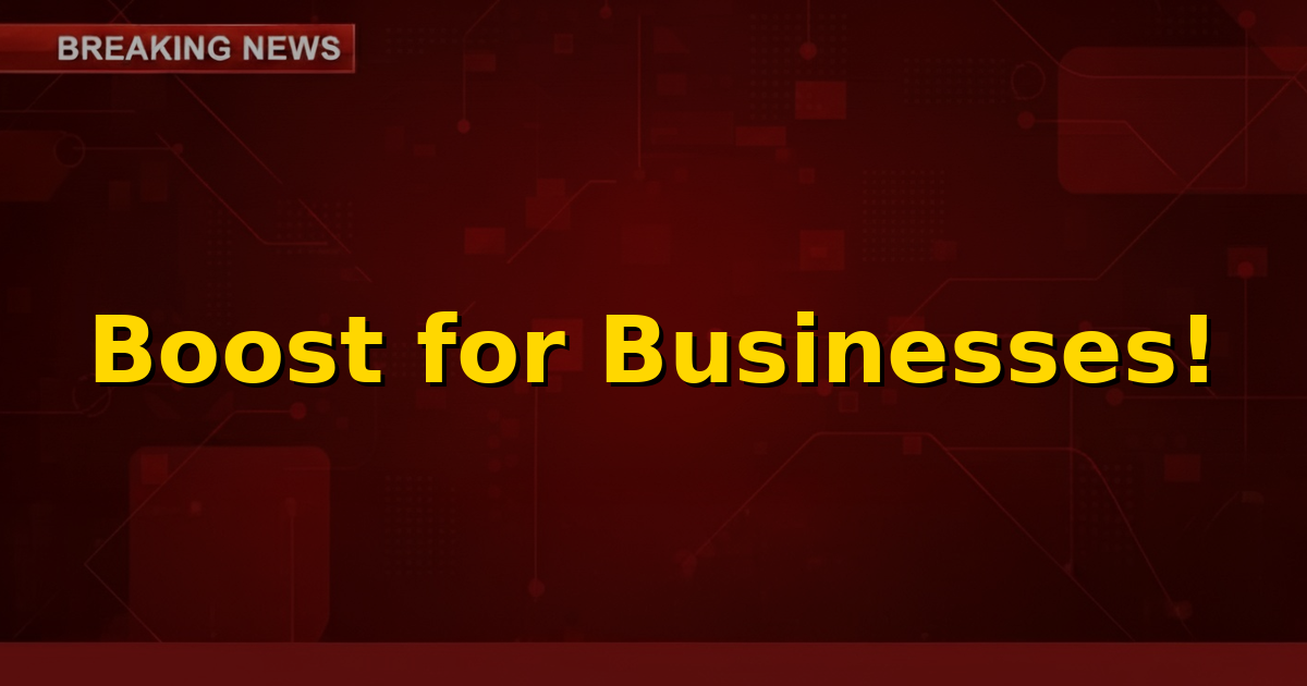 Illustration of a hand holding a credit card above a graph showing growth, symbolizing financial support for businesses.