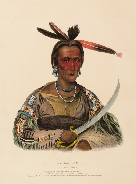 To Ka Con A Sioux Chief 1838