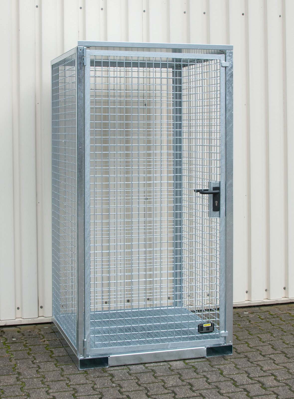 Gasflessen-container GFC-E/G M0, vuurverzinkt