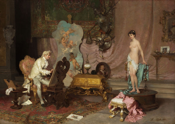 The Artists Model 1882