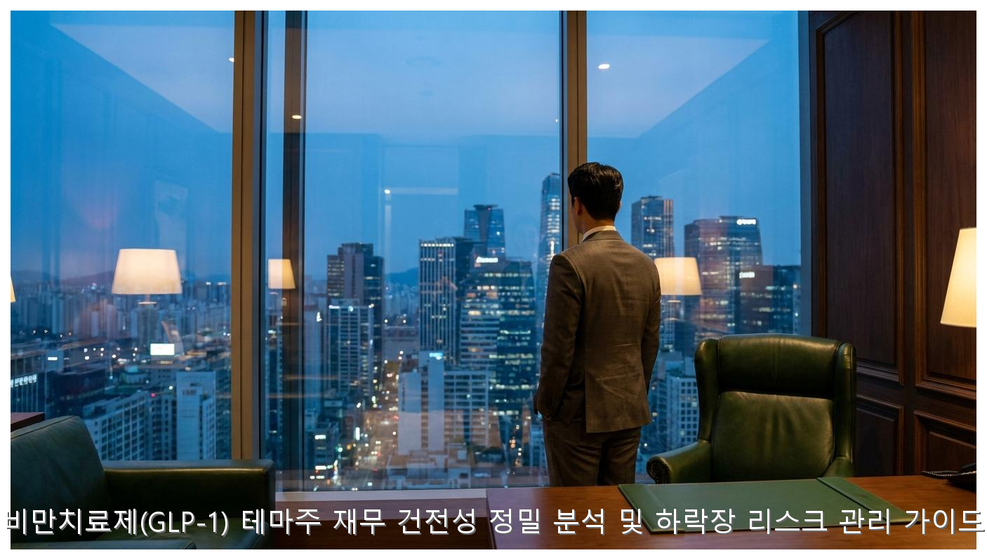 비만치료제(GLP-1) 테마주 재무 건전성 정밀 분석 및 하락장 리스크 관리 가이드 핵심 안내 및 분석 인포그래픽 (6)