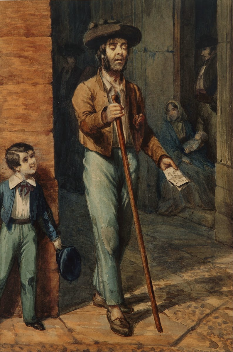Ciego Popular En Cádiz between 1840 and 1870