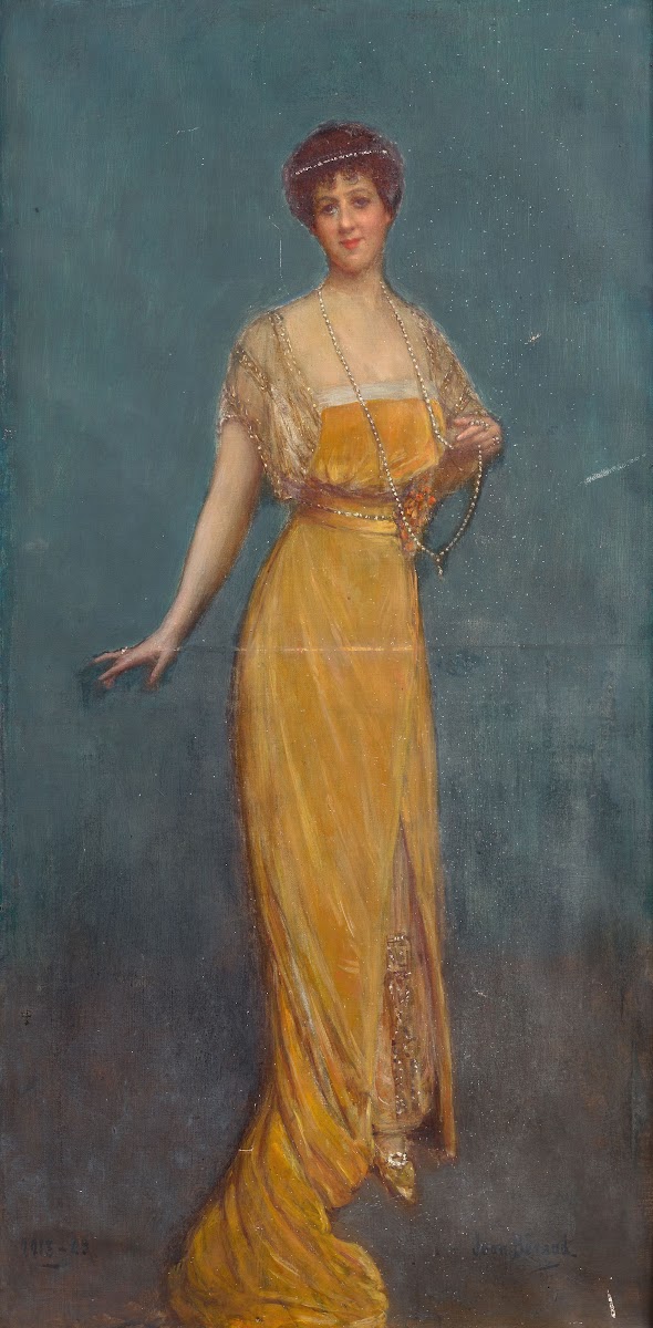 Portrait de Blanche Vesnitch née Ulman épouse de Milenko Vesnic