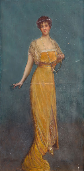 Portrait de Blanche Vesnitch née Ulman épouse de Milenko Vesnic