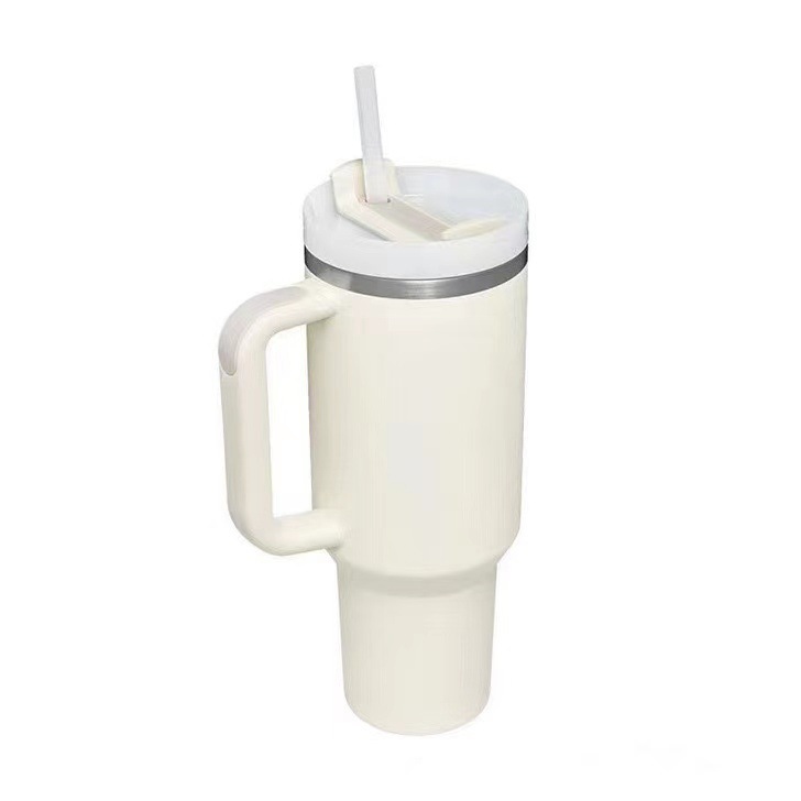 Insulated mug 40oz, stainless steel, with handle