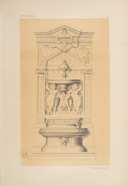 Fontaine Dappliques Genre NéO Grec 1866