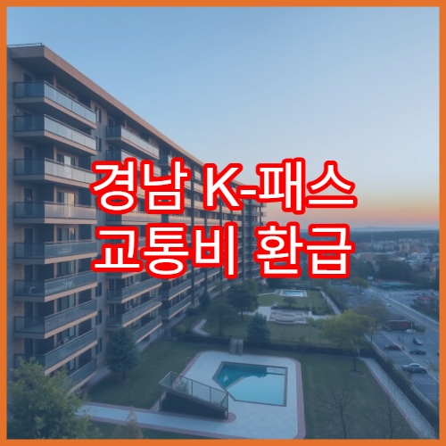 경남 K-패스 교통비 환급 구조 한눈에 정리