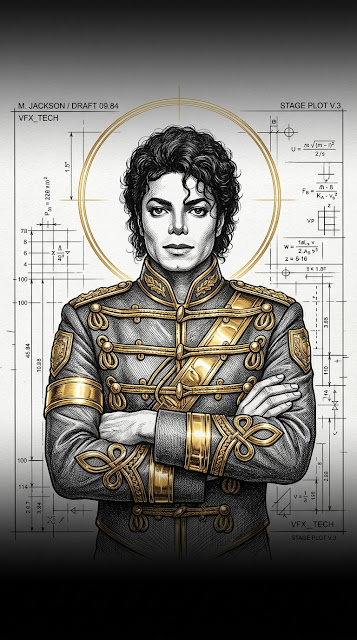 Michael Jackson Sacred Gold Sketch Wallpaper - Free mobile Wallpaper