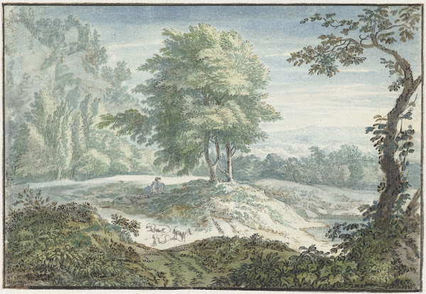 Landschap met schapen 1706   1759