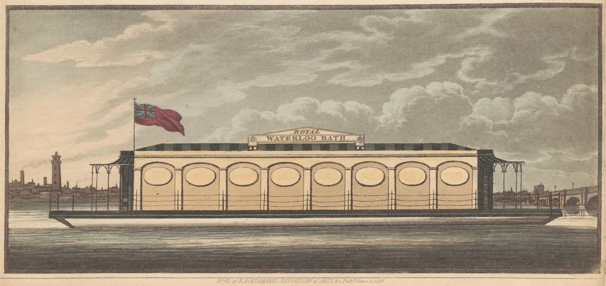 The Repository of Arts Royal Waterloo Bath 1819