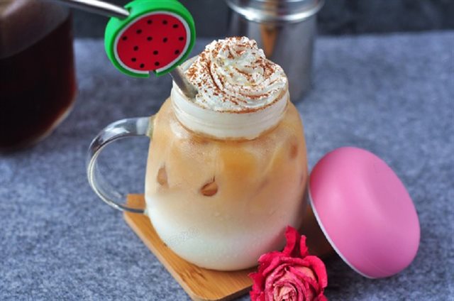 Trà Sữa Topping Kem Mát Lạnh