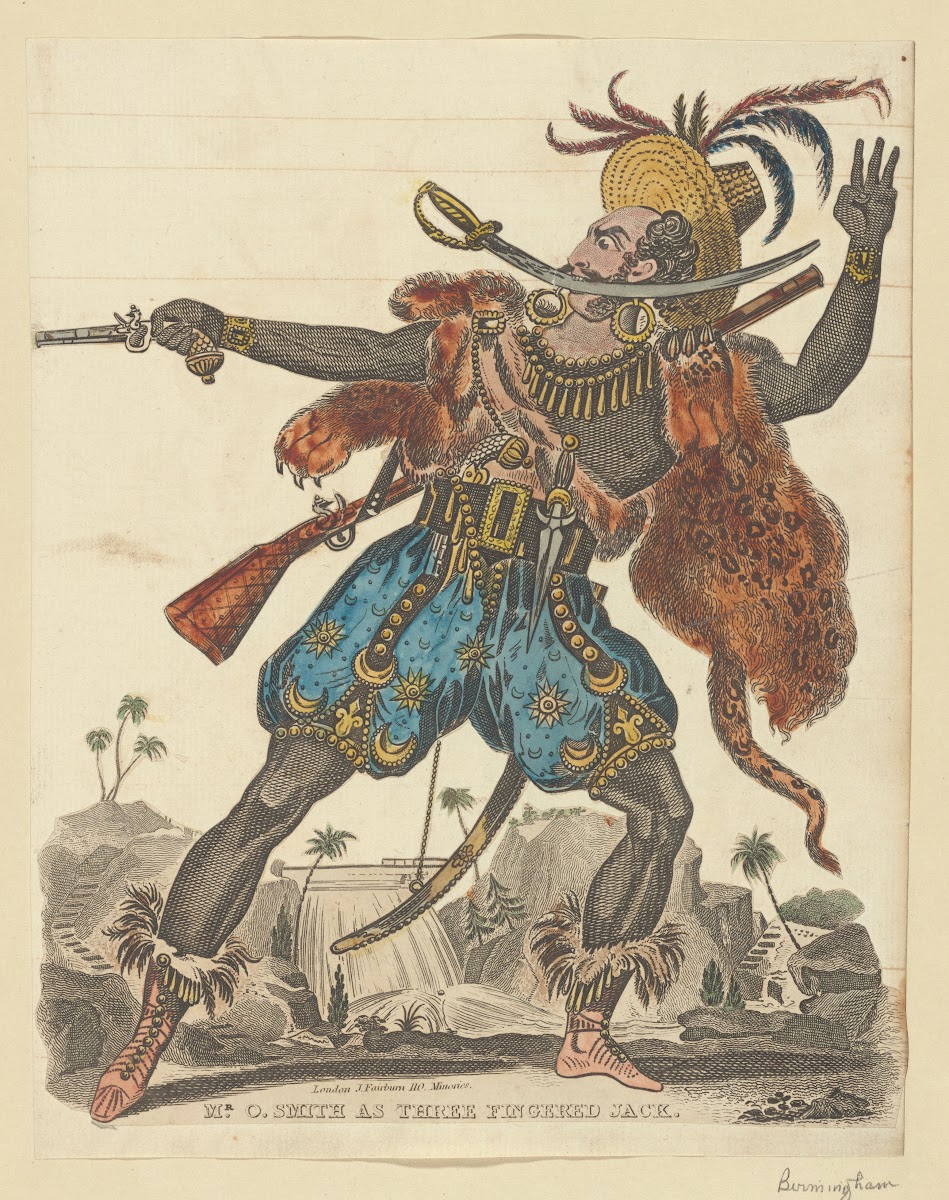 Richard John Smith In The Stage Production Obi Or Three Fingered Jack 1813