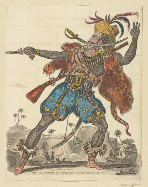 Richard John Smith In The Stage Production Obi Or Three Fingered Jack 1813