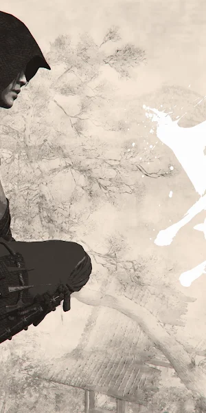 Samurai, Ninja, Asian, Warrior 4K Wallpaper Background