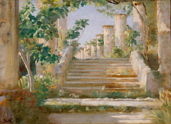 Loggia in Ravello 1890