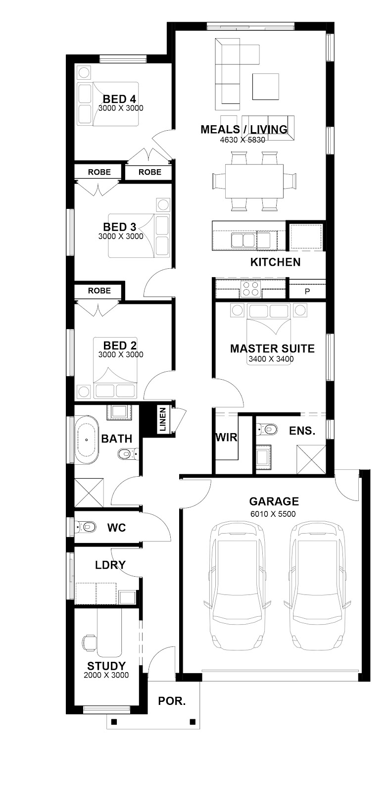 House and Land Investment Property in Charlemont, VIC (4.12% Yield) | Aus Investment Properties - Floor Plan 1