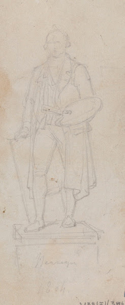 Statue of the Painter Willem Jacob Herreyns