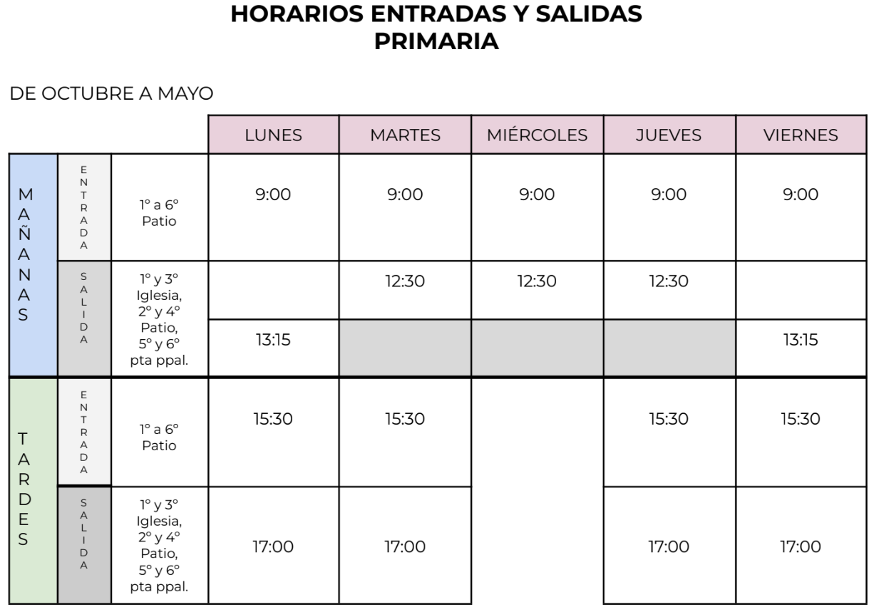 Horario