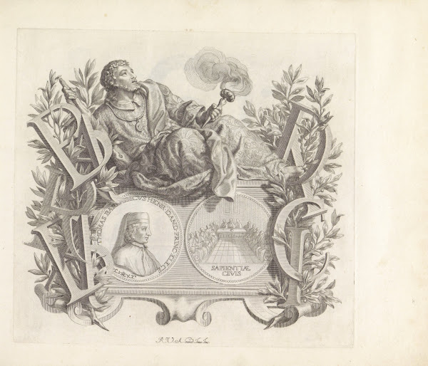 Portret van Tommaso Barbarigo en de personificatie van Roem of Reputatie 1673 17