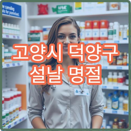고양시 덕양구 설날 명절 기간 정형외과 진료 병원 찾기
