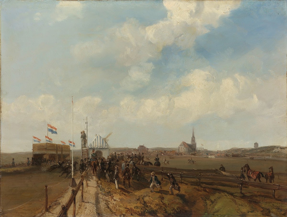 Racetrack at Scheveningen opened 3 August 1846 1846