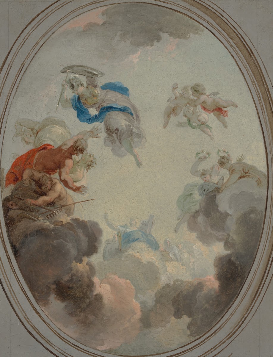 Allegory of Government Wisdom Defeating Discord