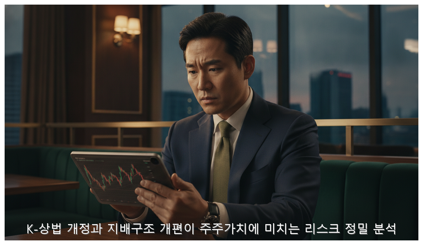 K-상법 개정과 지배구조 개편이 주주가치에 미치는 리스크 정밀 분석 핵심 안내 및 분석 인포그래픽 (2)