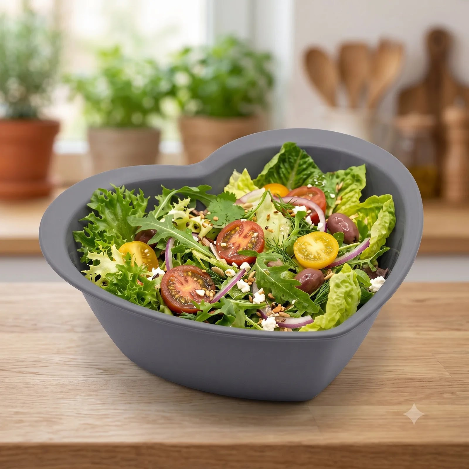 Bowl Ensalada Corazon 2.5l