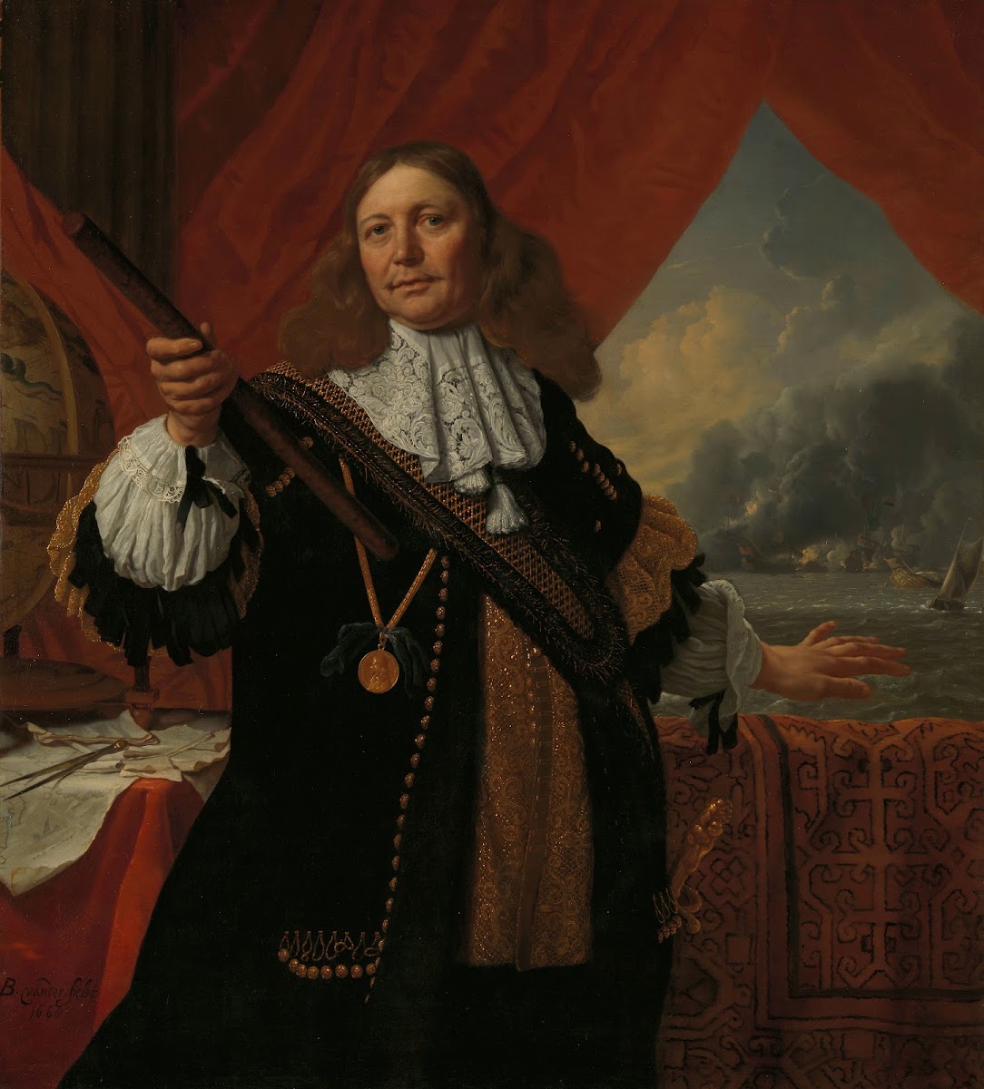 Johan de Liefde ca 1619 73 Vice Admiral 1668