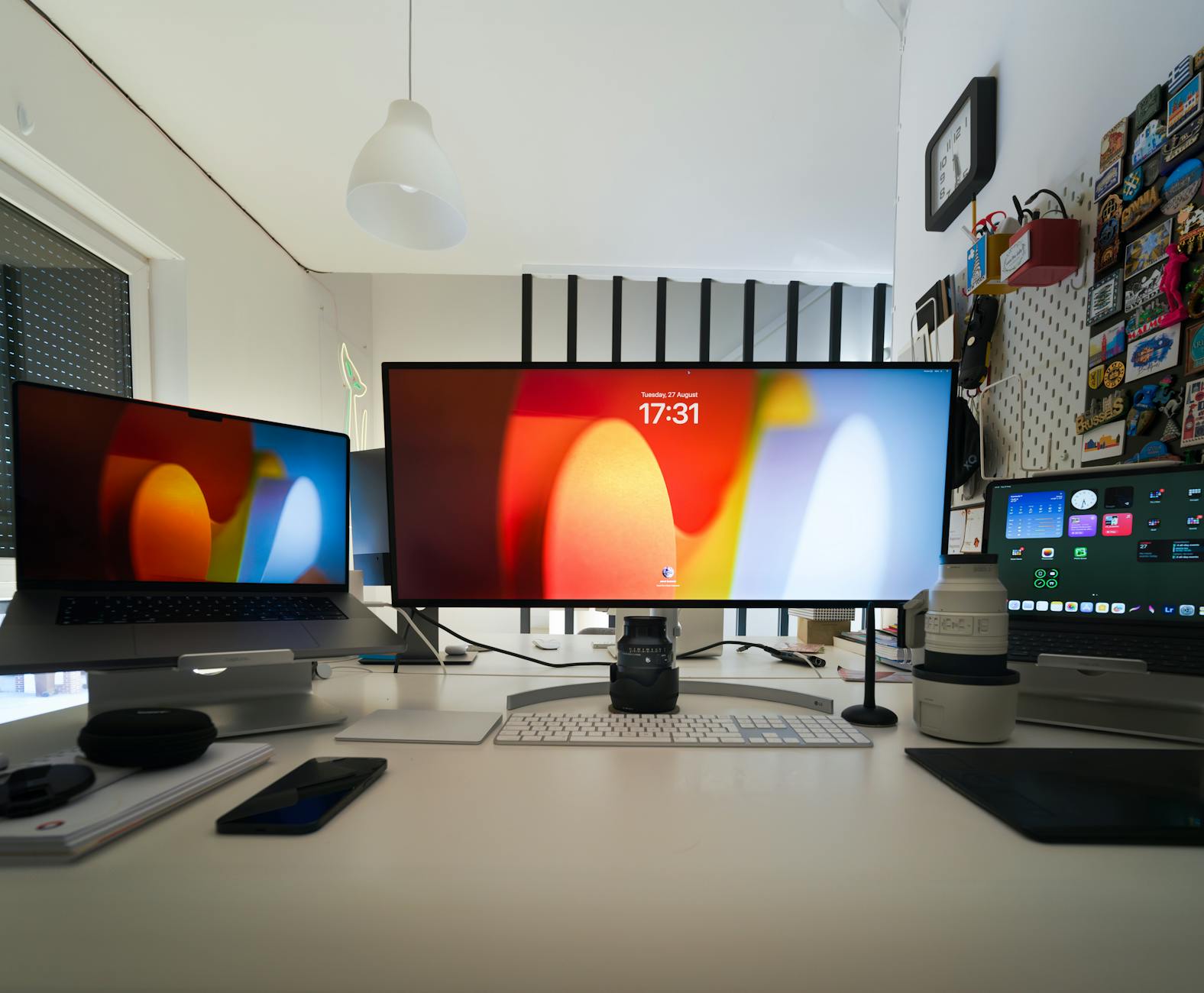 A detailed, yet organized digital dashboard displaying complex smart home automation routines and connected smart home devices in a user-friendly interface.