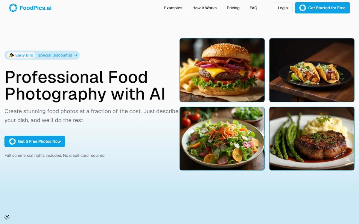 Captura de FoodPics.ai