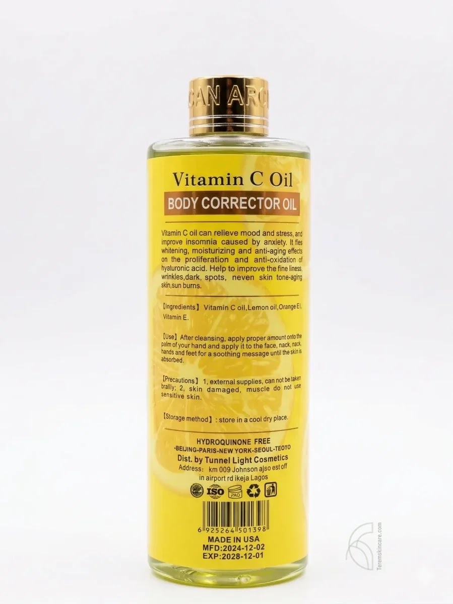 Morrocan Argan Vitamin C Essential Oil 6in1