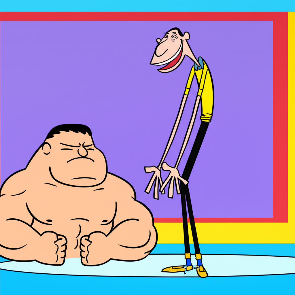 이광수의 장난에 김종국이 어이없어하는 표정을 짓는 장면