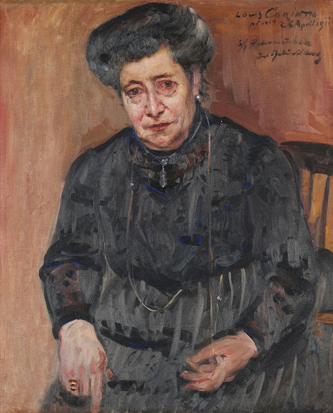 Damenporträt Portrait of the artists mother in law 1911