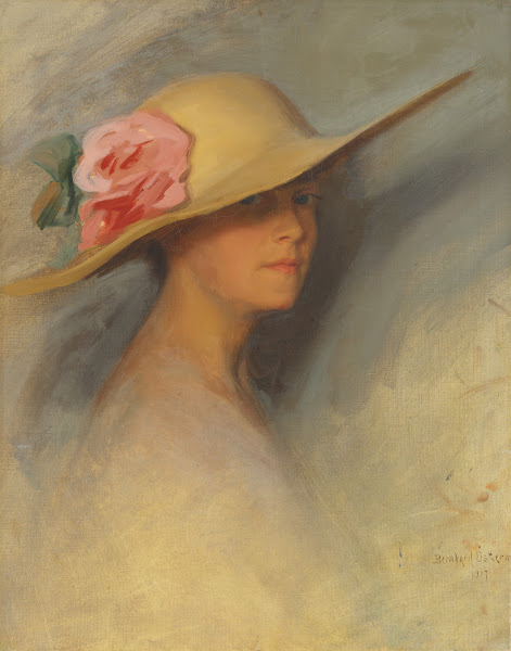 Portrait of Hilda Österman 1917